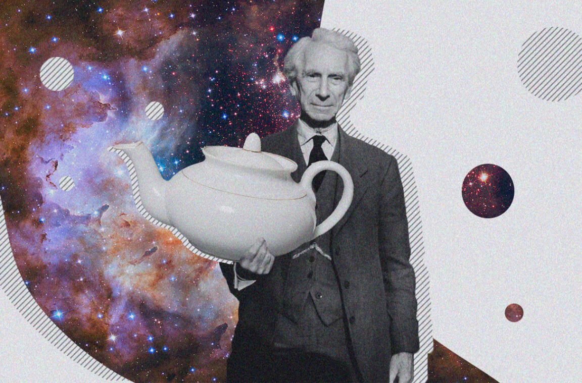 Чайник рассела. Фарфоровый чайник на орбите. Чайник в космосе теория. Фарфоровый чайник рассела. Теория чайника рассела.