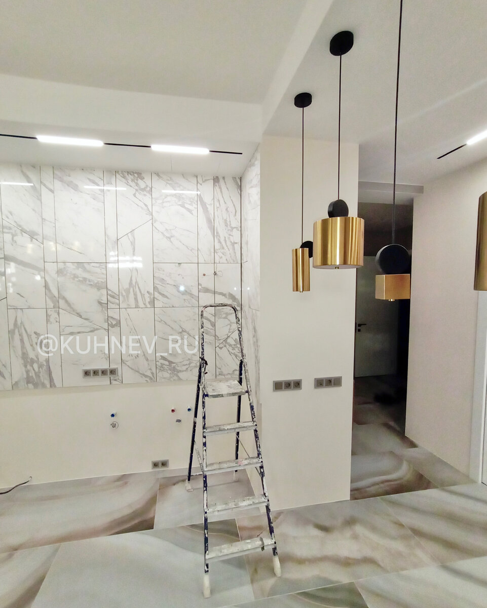 Помещение с чистовой отделкой перед замерами