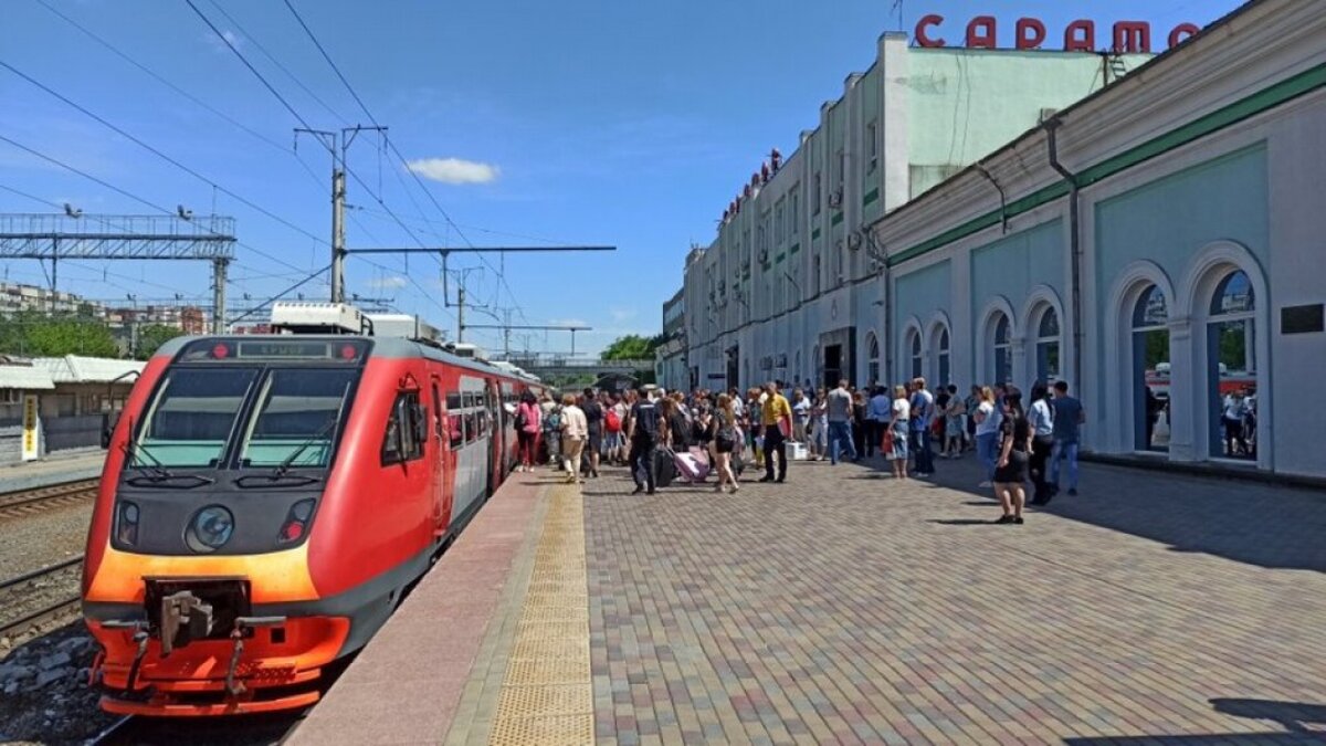 В Саратове пустят новую электричку из Заводского в Ленинский район с 13  ноября | Reporter64 Saratov | Дзен