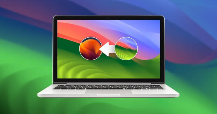    macOS Sonoma при большом желании можно откатить на предыдущую версию. Источник: sweetwater.com