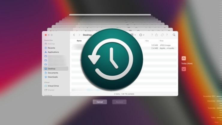    Обязательно создавайте резервные копии в Time Machine перед крупными обновлениями