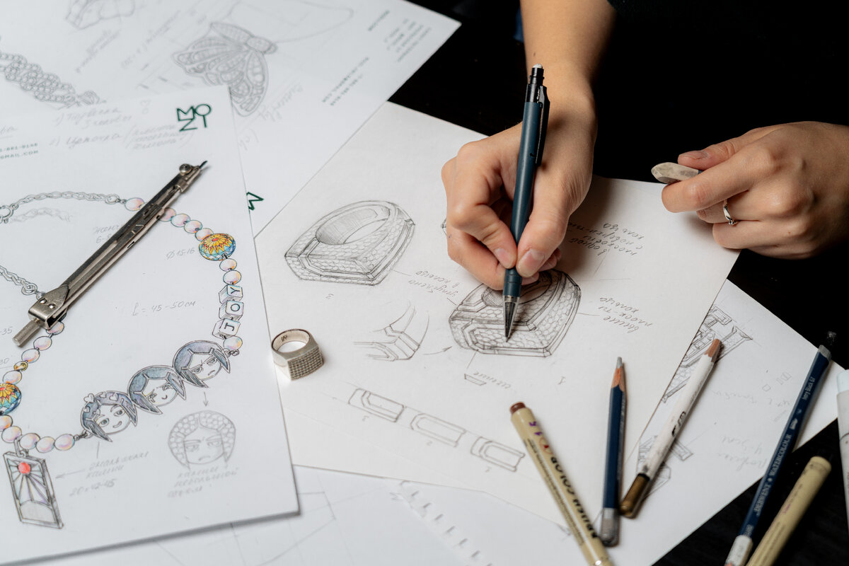 Процесс эскизирования