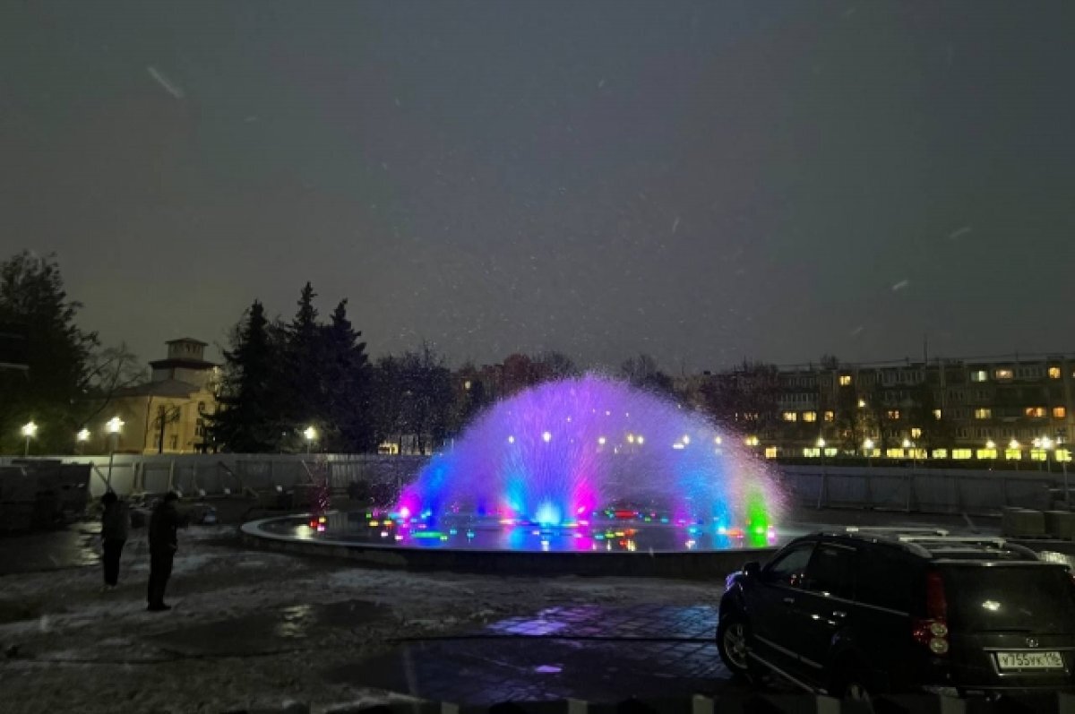   Новый мультимедийный фонтан в Пскове имеет антивандальную форму