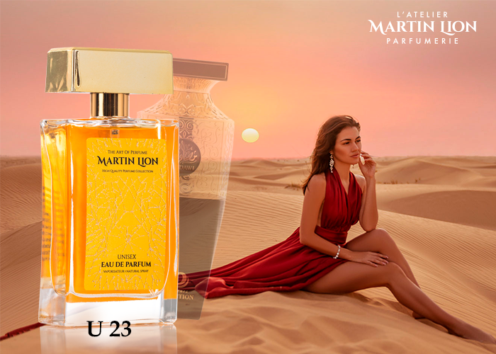 Парфюмерная вода U23 вдохновлена нотами ARABIAN OUD «Madawi 40 Years Gold Edition».