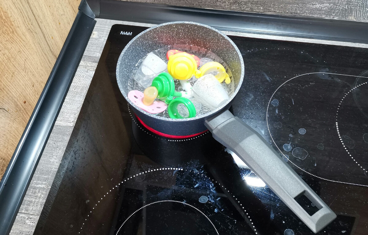 Я их реально кипятила, да...)