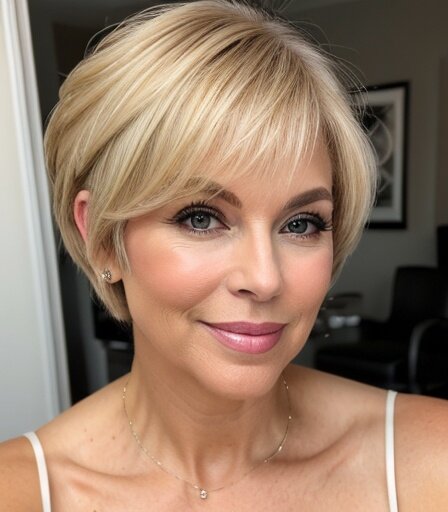 Стрижка пикси в салоне «Леди Shine»