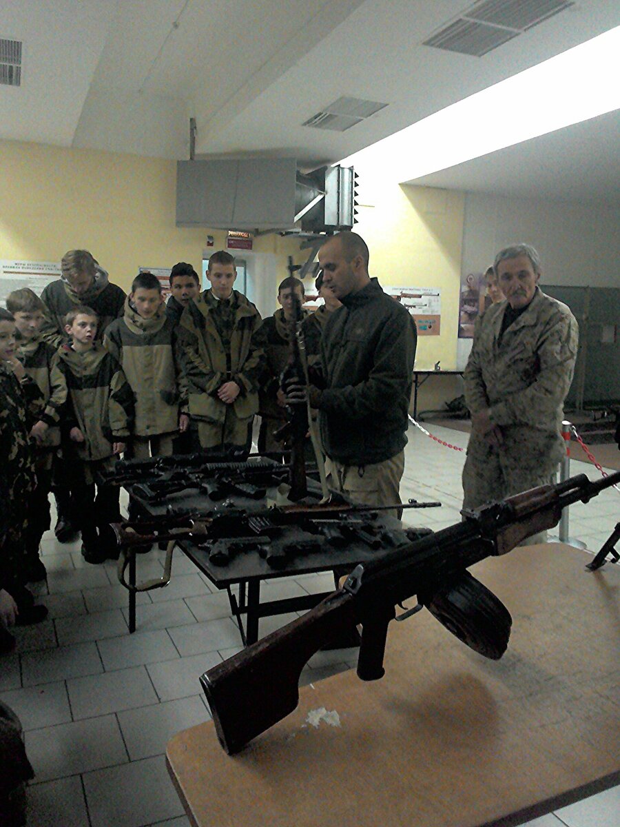 Перед началом стрельб