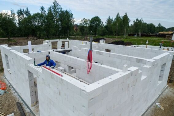 Строительство газоблочного дома