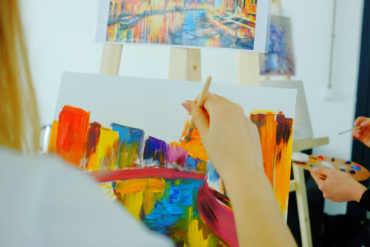 Живопись как способ выразить свое творческое начало.