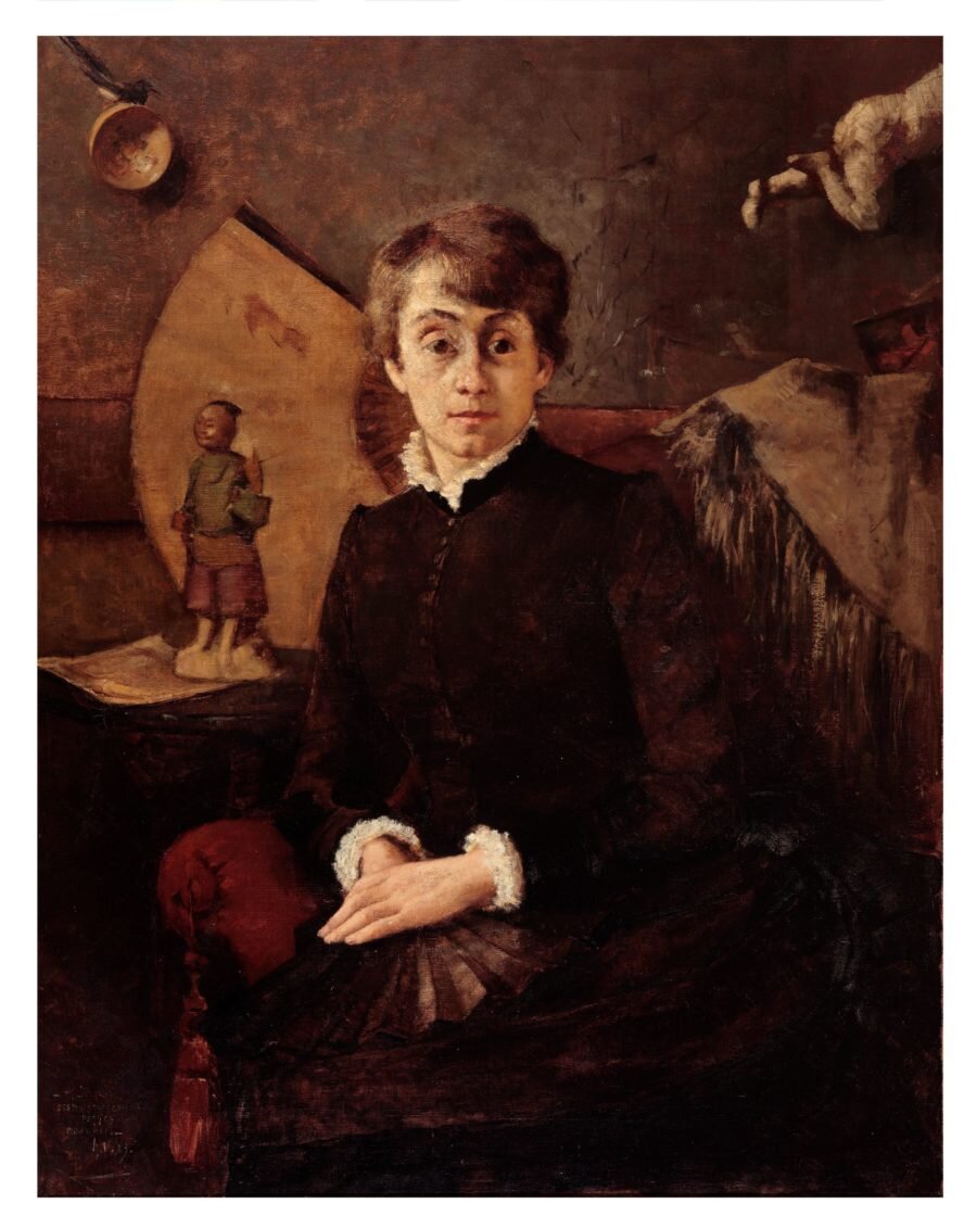 Портрет моей сестры, Жанны. 1883 г. (Источник - the-low-countries.com)