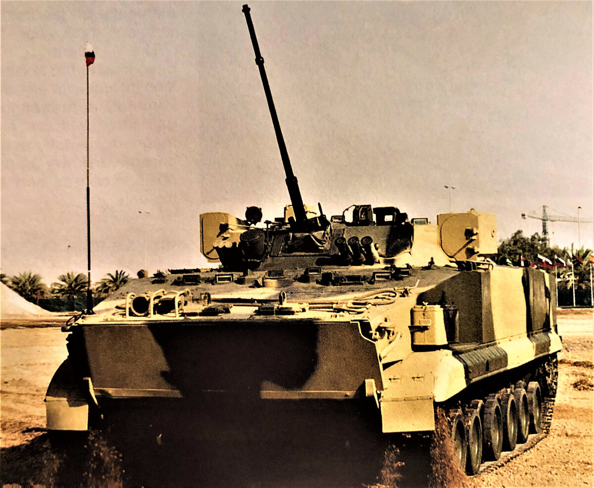 БРМ-3К на выставке вооружений IDEX-97 ( ОАЭ)                                                                                       Фото: Аркадий Чирятников