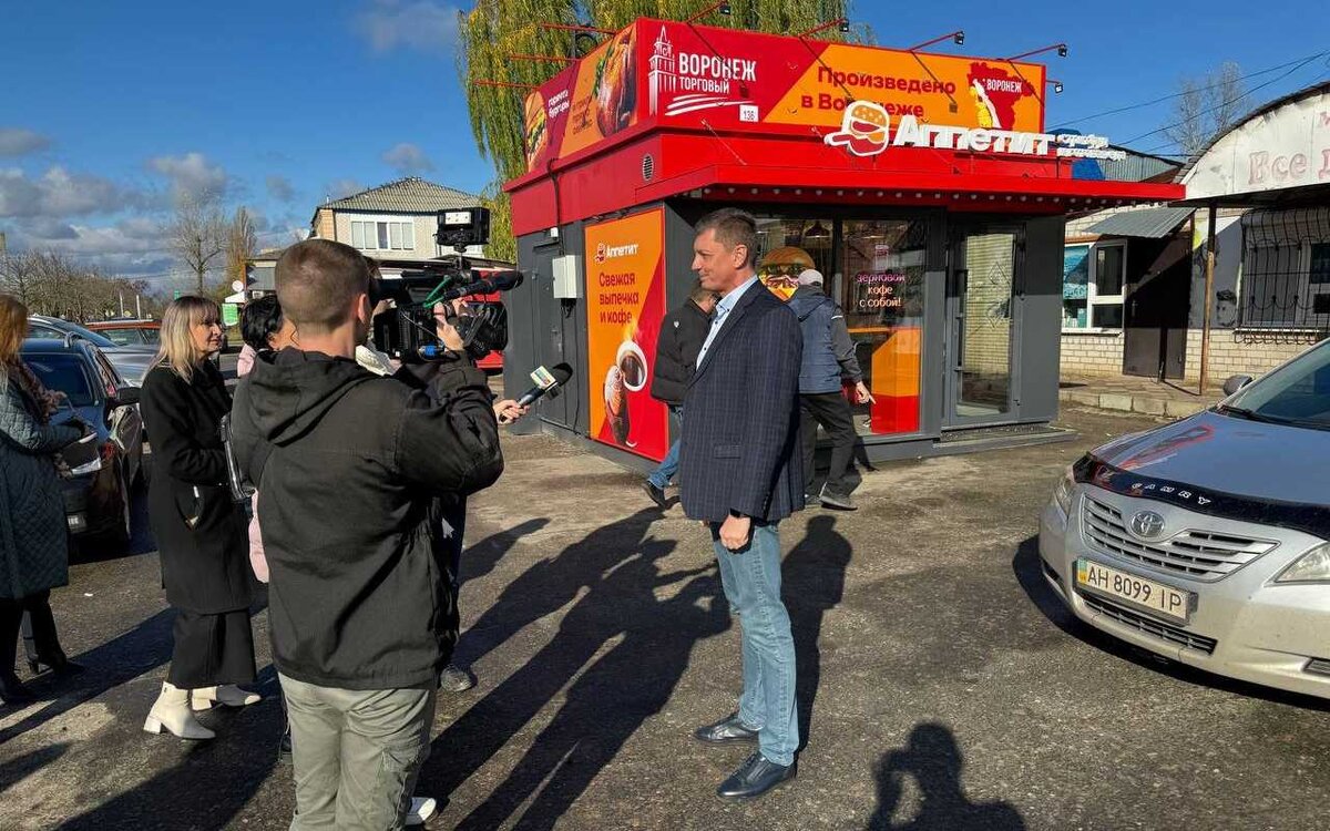    Владелец «Русапа» объяснил, почему из названия киосков в ЛНР исчезло слово «русский» Фото с сайта правительства Воронежской области