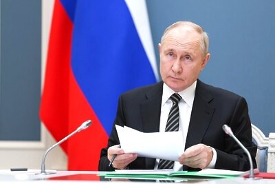    Президент РФ Владимир Путин © Сайт президента России