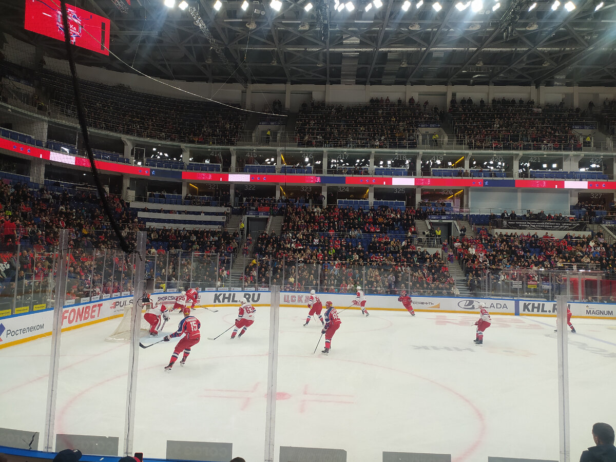 На матче (фото автора)