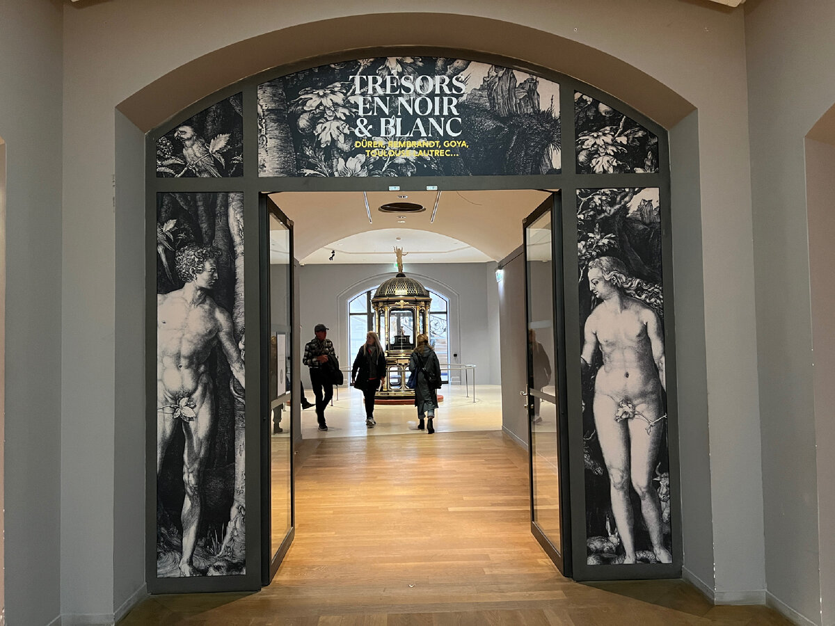Выставка «Tresors en noire & blanc». Фото автора
