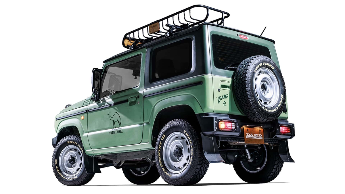 Представлен Suzuki Jimny в стиле раллийного Mercedes-Benz G-класс |  iXBT.com | Дзен