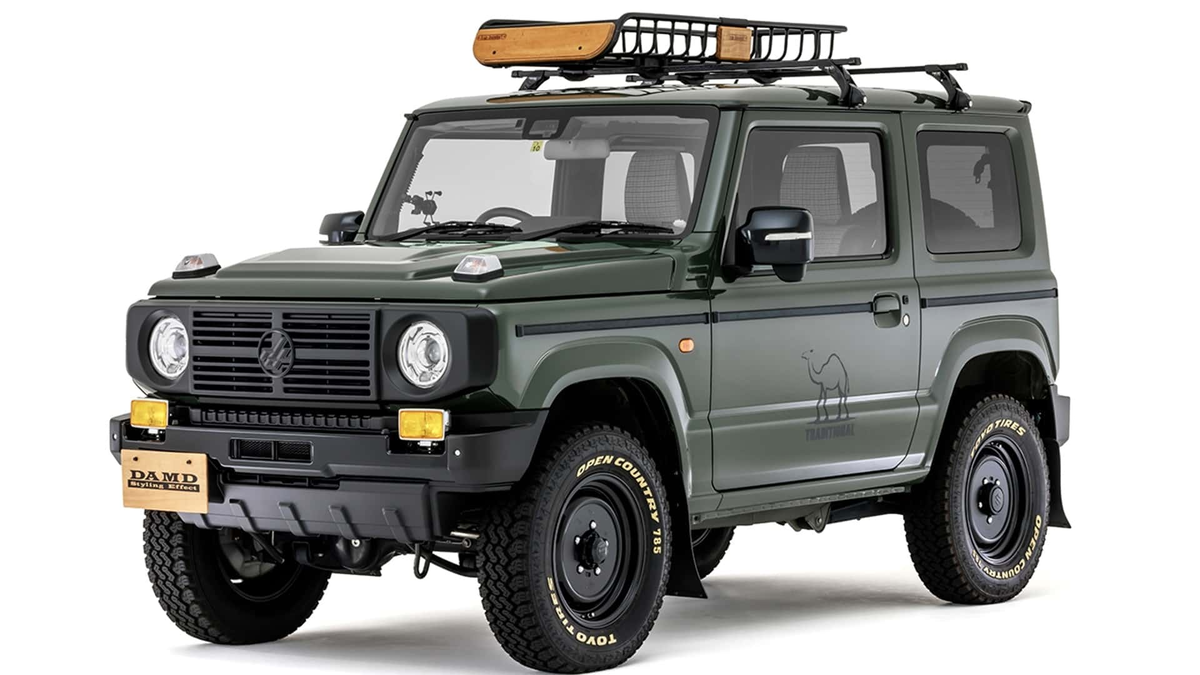 Представлен Suzuki Jimny в стиле раллийного Mercedes-Benz G-класс |  iXBT.com | Дзен