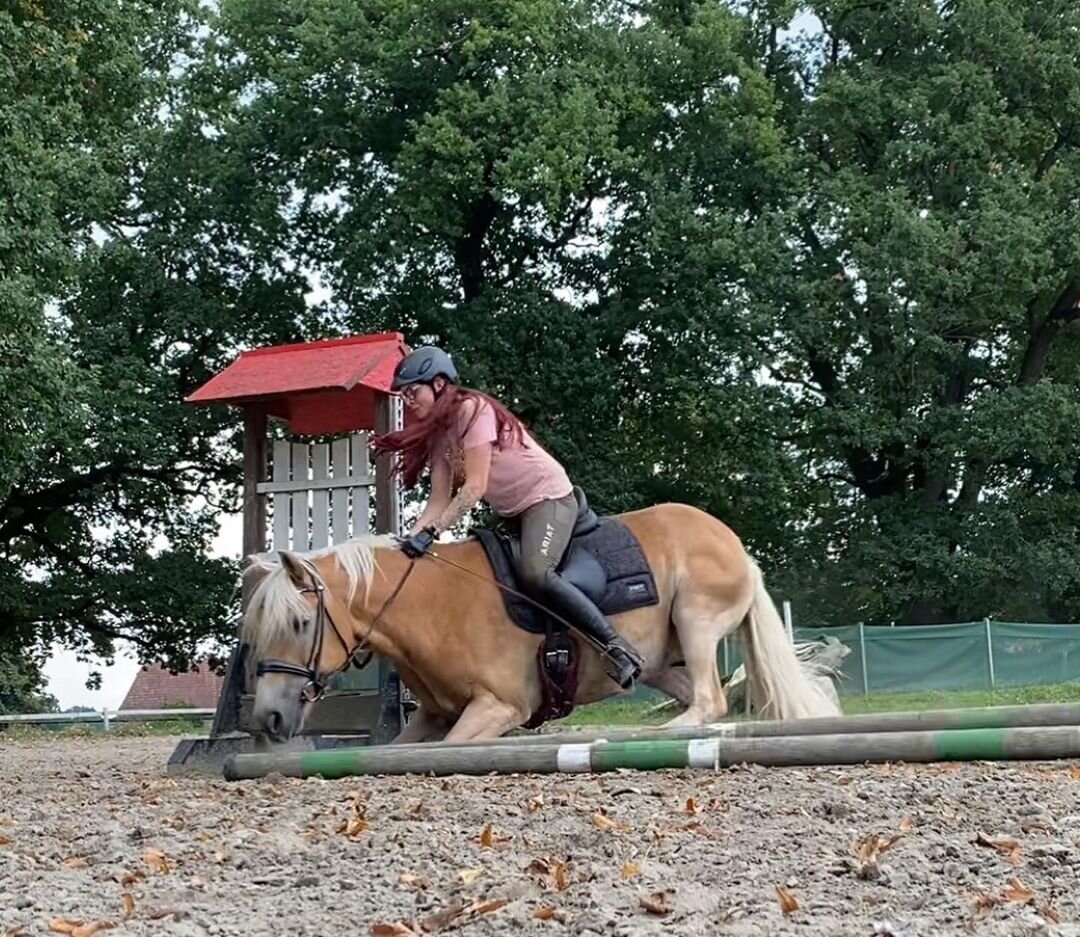 Момент, в котором опыт гимнастики сильно пригодится.