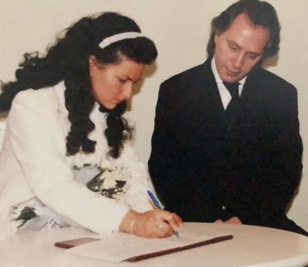    Елена с мужем Владимиром Киселевым