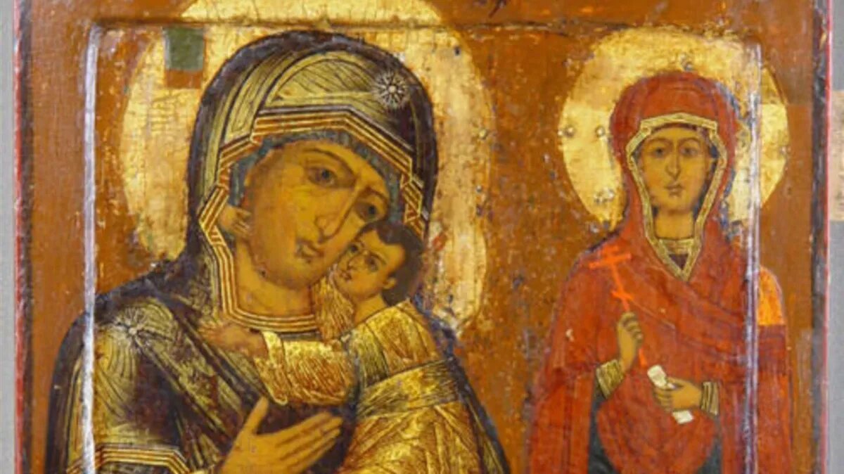 Икона «Пресвятая Богородица Умиление и Святая Параскева Пятница» XVII века Фото: ru.wikipedia.org