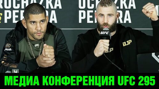 Буду бить со всей силы! Конференция UFC 295 Прохазка - Перейра перед боем