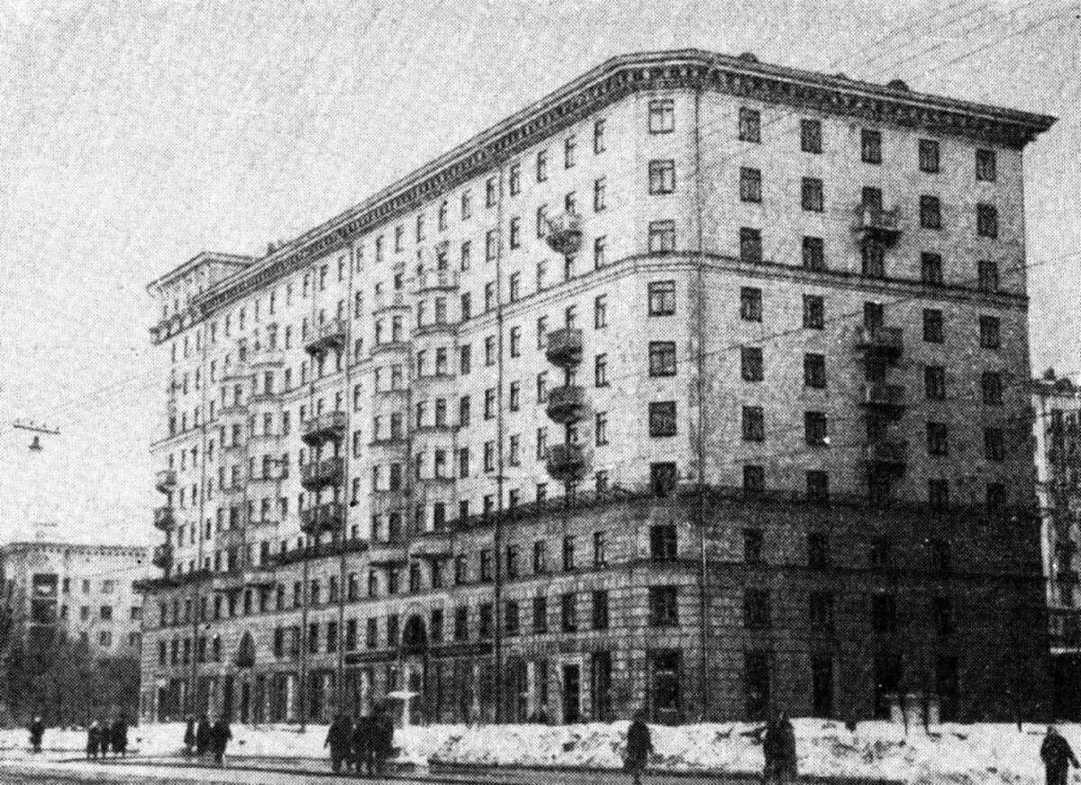 Щербаковская улица, 50. Вид с северо-запада. Фотография 1967 г. 