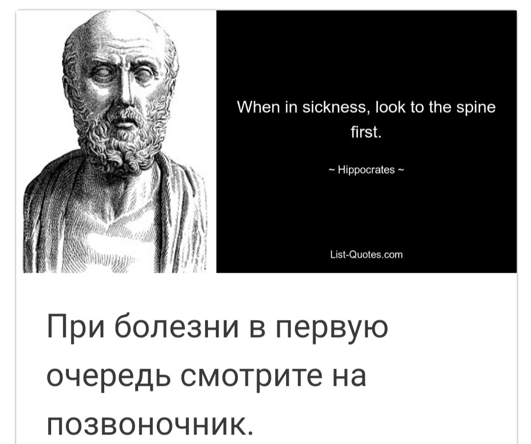Цитата Гиппократа 