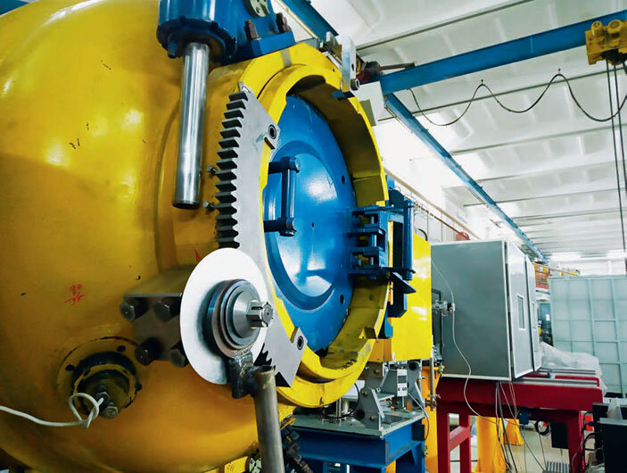 Взрывная камера в бункере ВЭПП-4