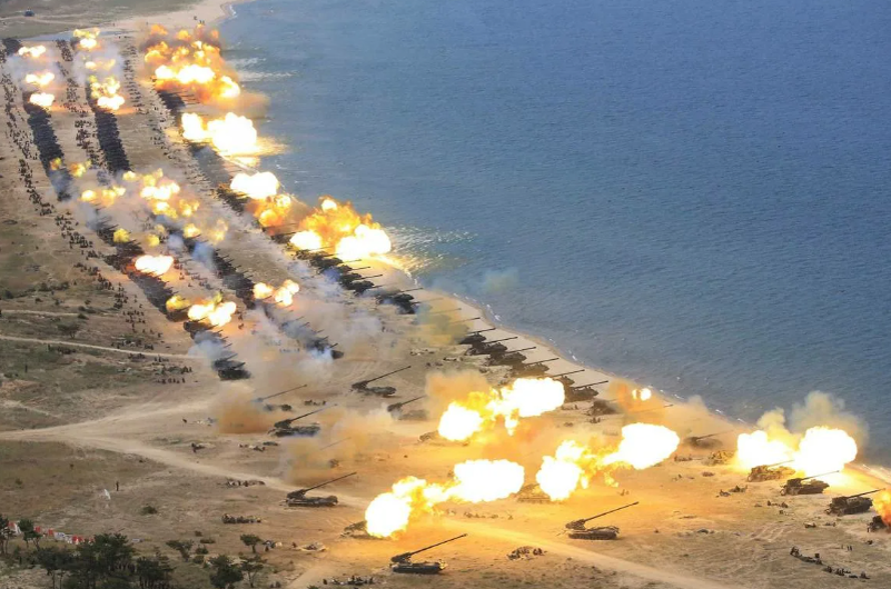 Артиллерия КНДР