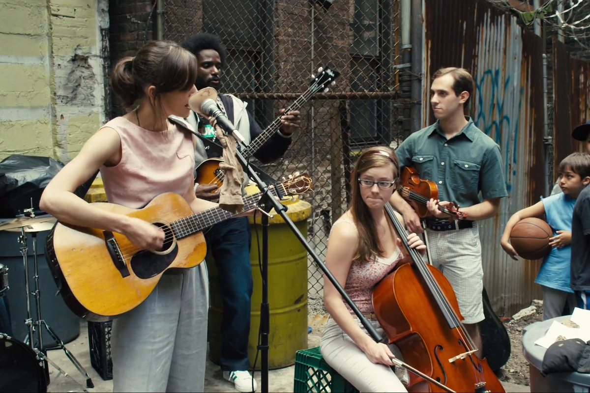 Можно хоть раз. Хоть раз в жизни (2013, США). Keira Knightley begin again.