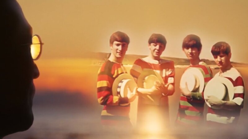    группа "The Beatles" / кадр из клипа "The Beatles" — "Now And Then"