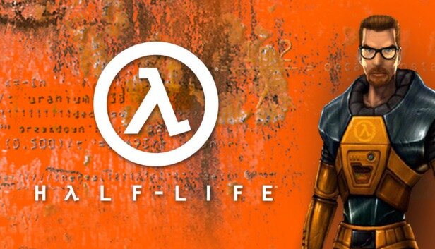 Заставка из игры Half-Life, Valve, 1998г