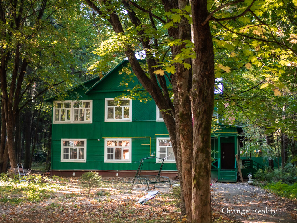 Домики в посёлке писателей