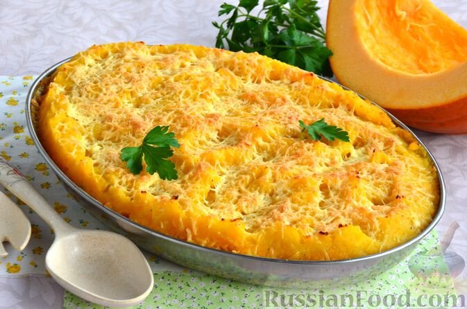 Запеканка с фаршем и овощами