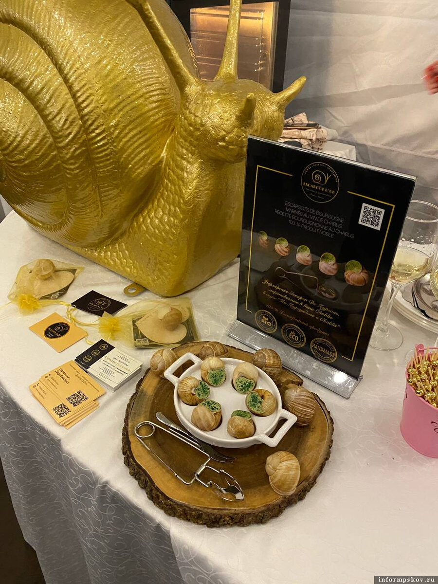 Улитки по-бургундски, которые выращиваются на ферме в Невельском районе. Фото: ПАИ