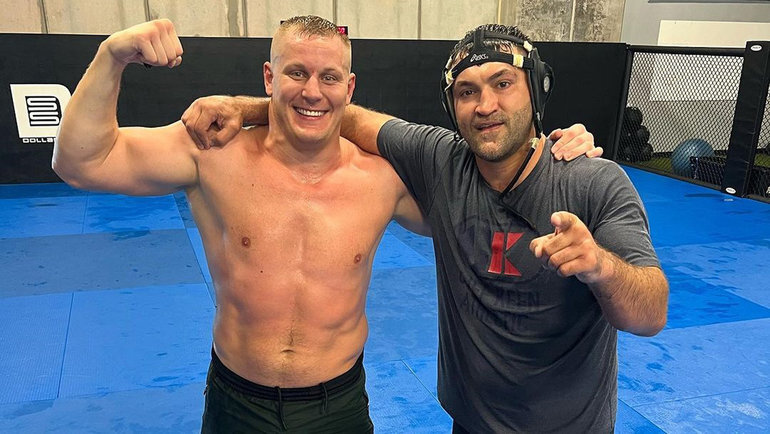    Сергей Павлович и Андрей Орловский. Соцсети