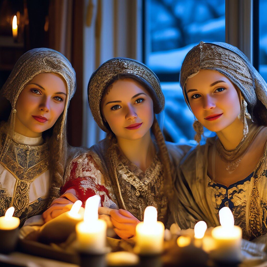 Три девицы под окном Драгоценности))))