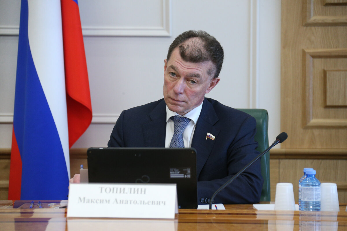 МАКСИМ ТОПИЛИН. ФОТО: FEDERATION COUNCIL OF RUSSIA/VIA GLOBALLOOKPRESS.COM