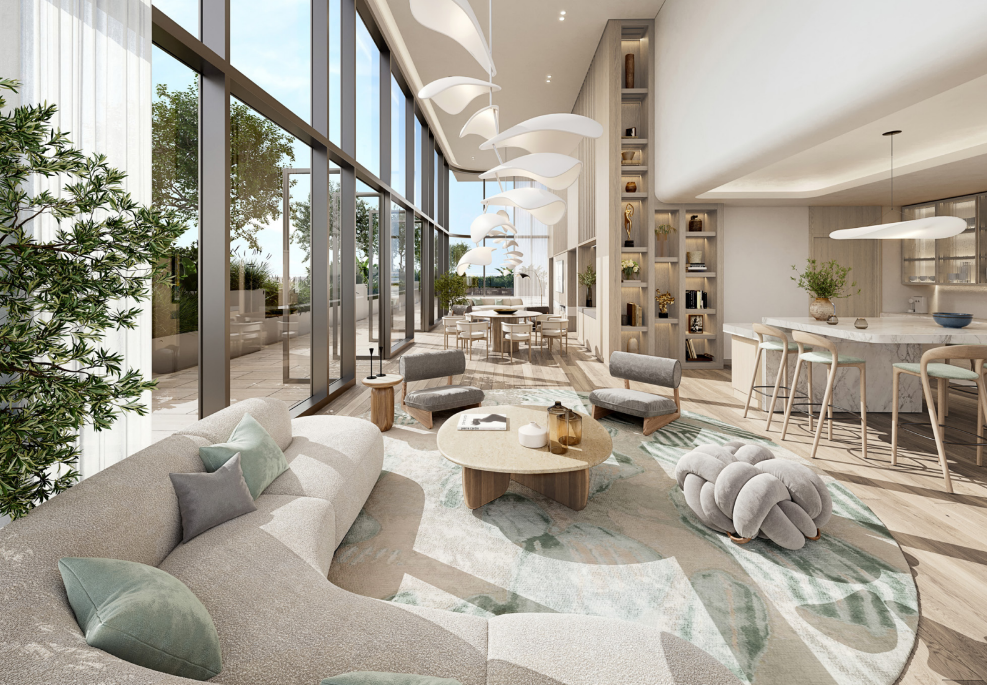 River point октябрьская ул 2 3 фото В Business Bay появится новая башня в эклектичном стиле: One River Point от Elli