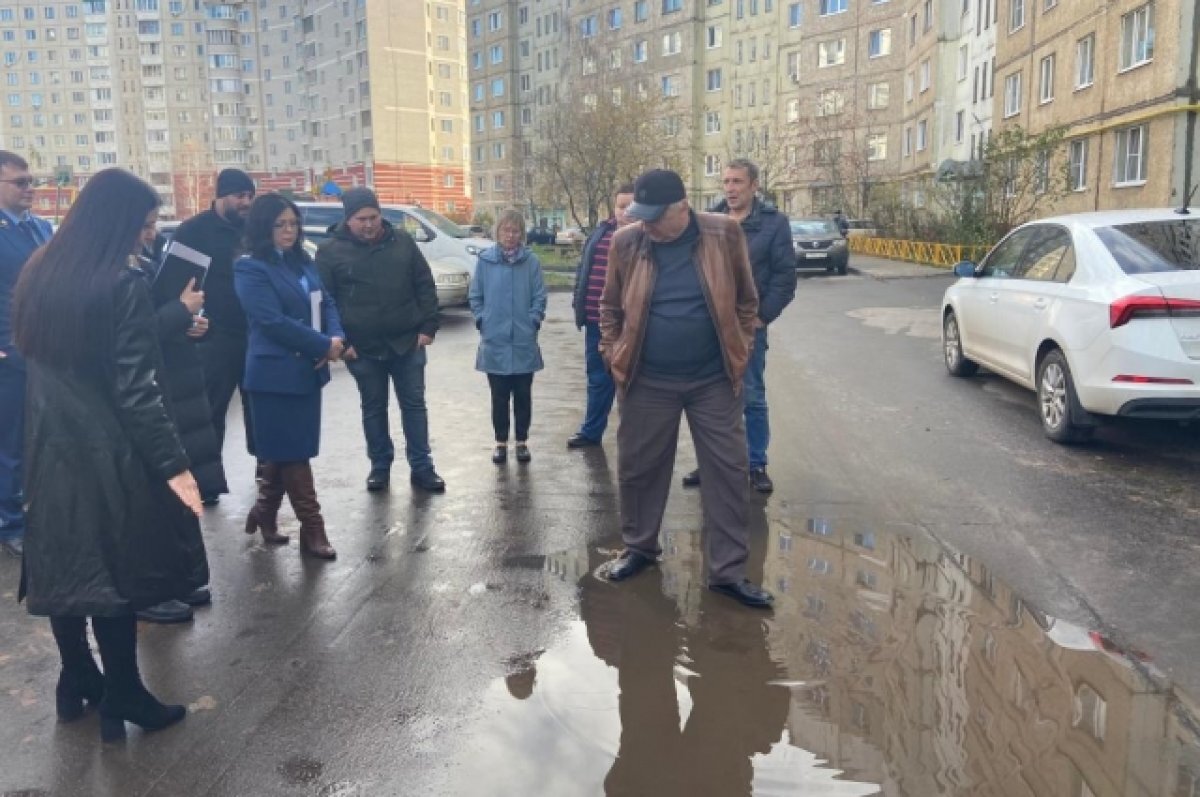    В Орле причины некачественного ремонта двора дома устанавливает прокуратура
