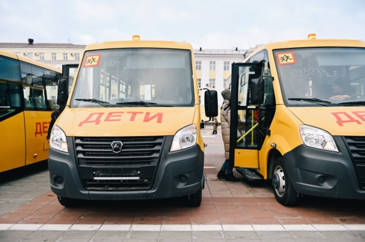    49 новых школьных автобусов поступило в Бурятию