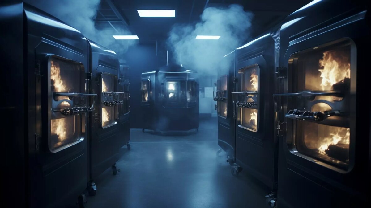     В здании будут несколько залов прощания, колумбарий и магазин ритуальных услуг. Но будет в нем и то, что отличает его от других крематориев.