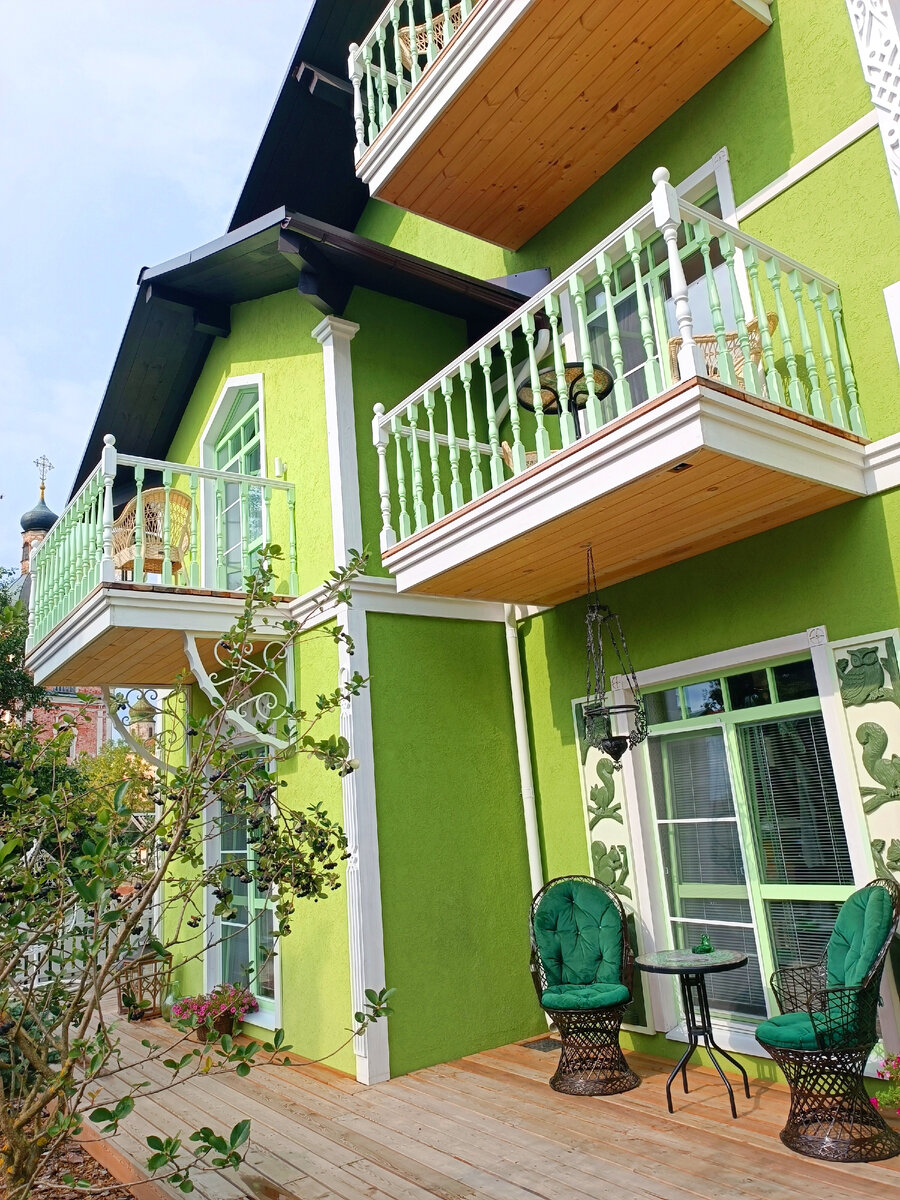 Экстерьер ресторана тоже на высоте 