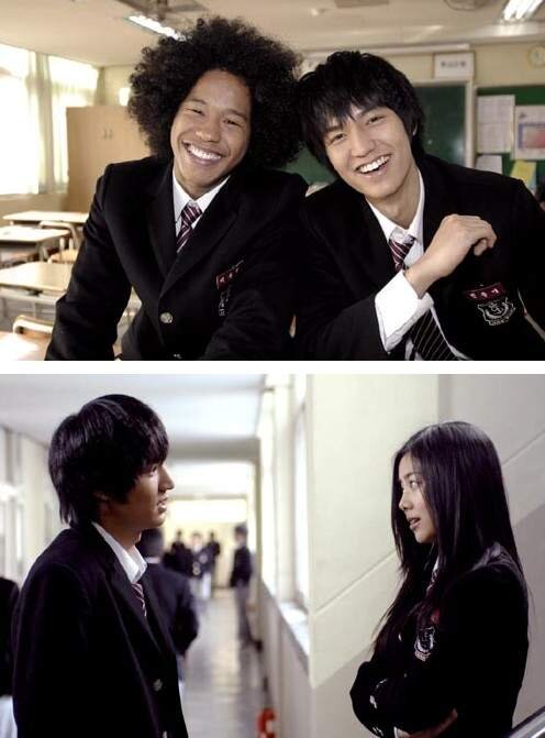 Вверху Ли Дун Хон и Мин Ук Ки. На нижнем фото Мин Ук Ки разговаривает с Чон А. Из открытых источников.