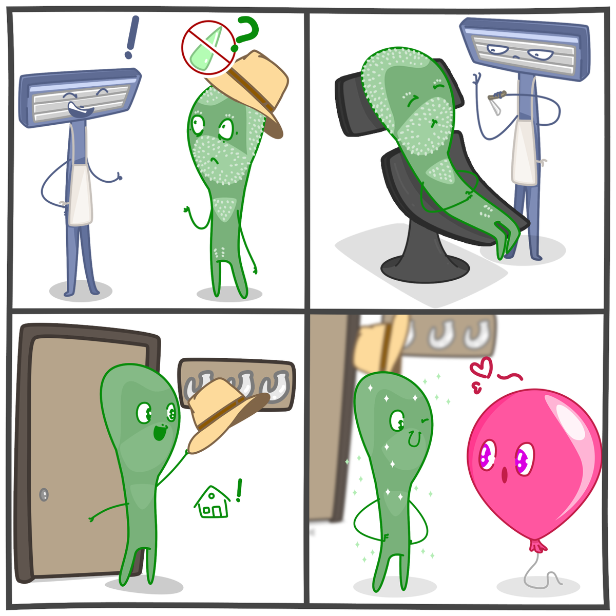 Комикс мира говорящих предметов