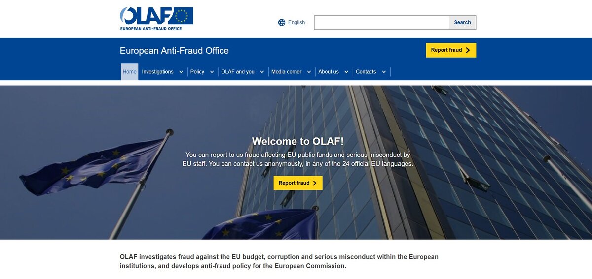 В ЕС даже действует Независимое Европейское бюро по борьбе с мошенничеством. А вы знали об этом?