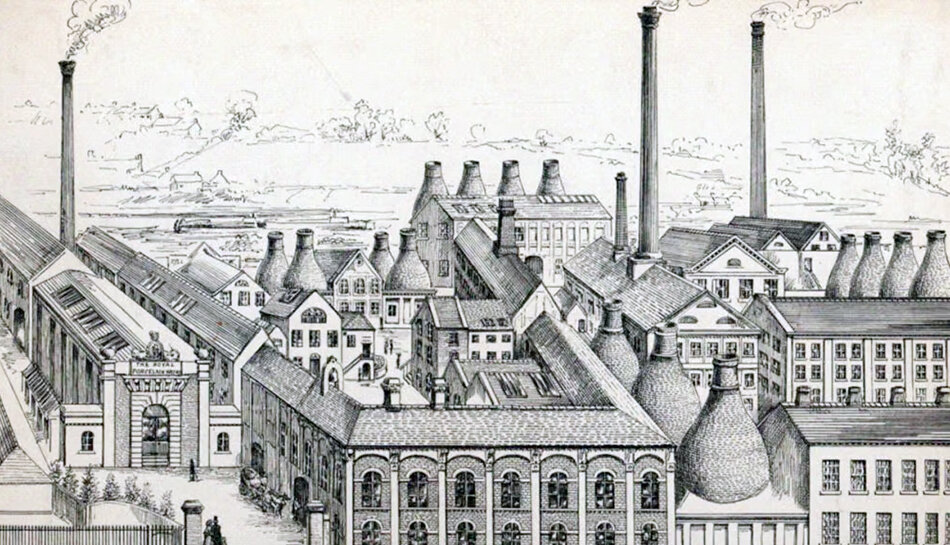 ����������� WORCESTER ROYAL PORCELAIN WORKS