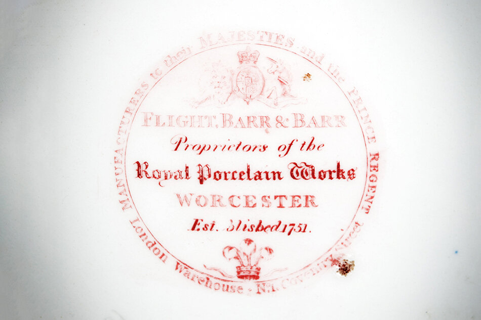 ������ ����������� A Barr, Flight & Barr. Worcester porcelain. ������ 