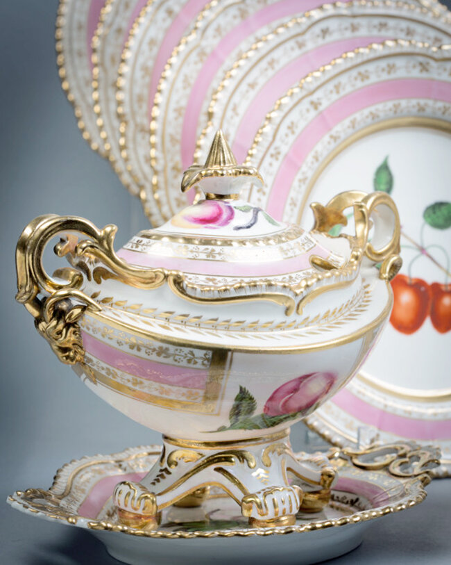 ������ � ��������. 1841. Chamberlain's Worcester. ������
