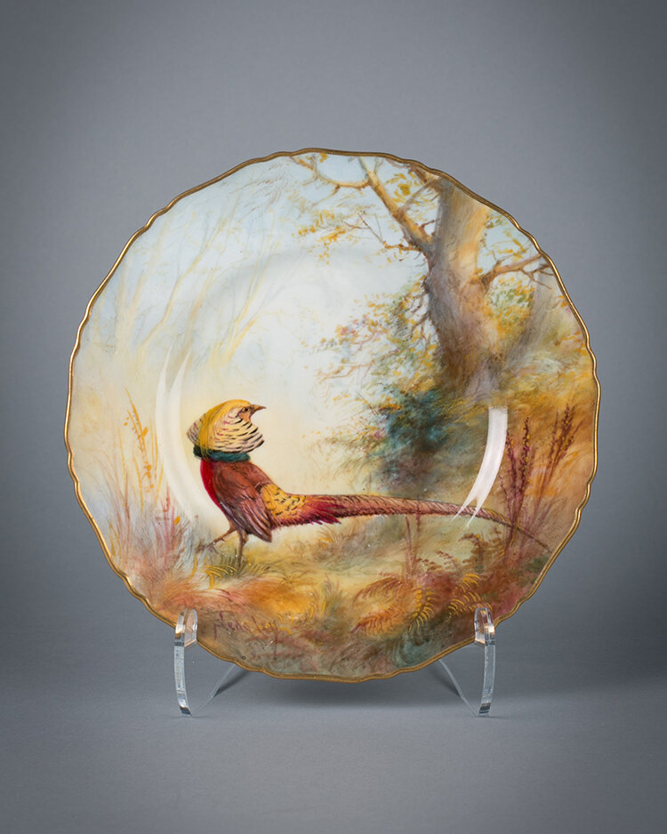 ������� � ������������ �����. 1900 �. ROYAL WORCESTER. ������